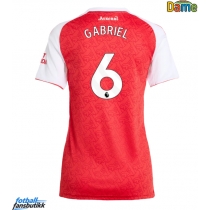 Arsenal Gabriel Magalhaes #6 Hjemmedrakt Dame 2025-26 Kortermet